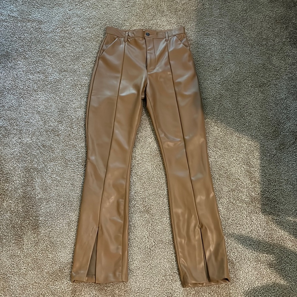 Abercrombie leather pants